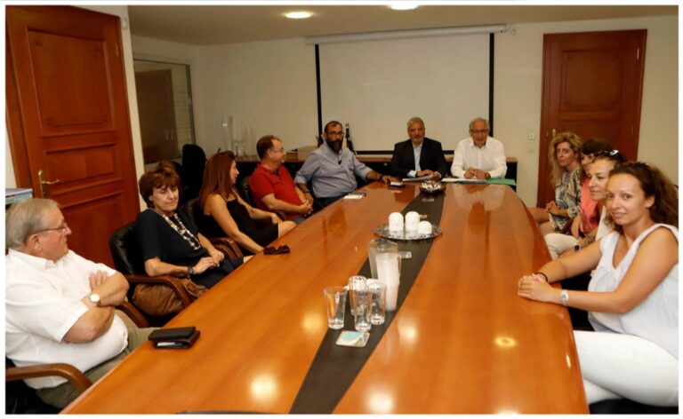 Συνάντηση Γ. Πατούλη και Θ. Αμπατζόγλου με τους υπεύθυνους των ιδιωτικών Παιδικών Σταθμών Αμαρουσίου
