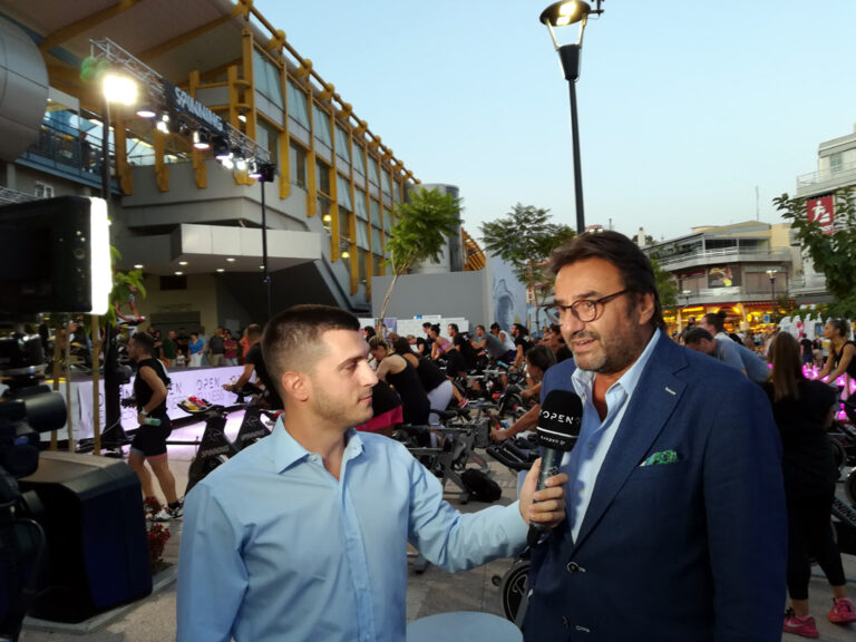 Το πρώτο night outdoor spinning event στην Ελλάδα, έγινε στο Μαρούσι υπό την Αιγίδα του Δήμου