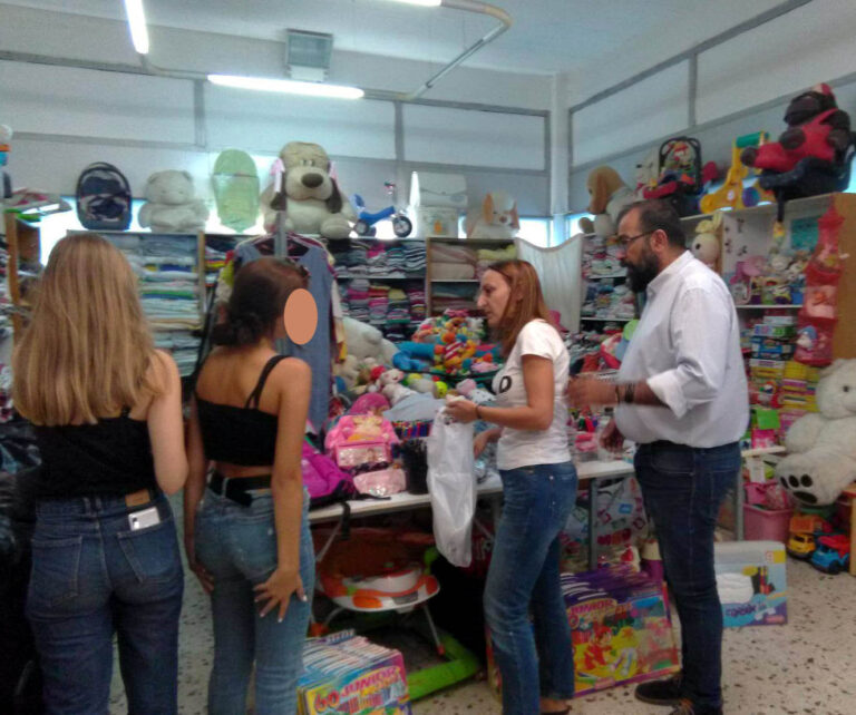 Δράση ενίσχυσης ευπαθών κοινωνικών ομάδων του Δήμου Αμαρουσίου υπό την εποπτεία του Πέτρου Κόνιαρη