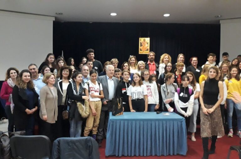 Αντιπροσωπεία της σχολικής σύμπραξης του Ευρωπαϊκού Προγράμματος  Erasmus +2018-20 που έχει αναλάβει το 1ο Γυμνάσιο Αμαρουσίου φιλοξένησε ο Δήμος Αμαρουσίου