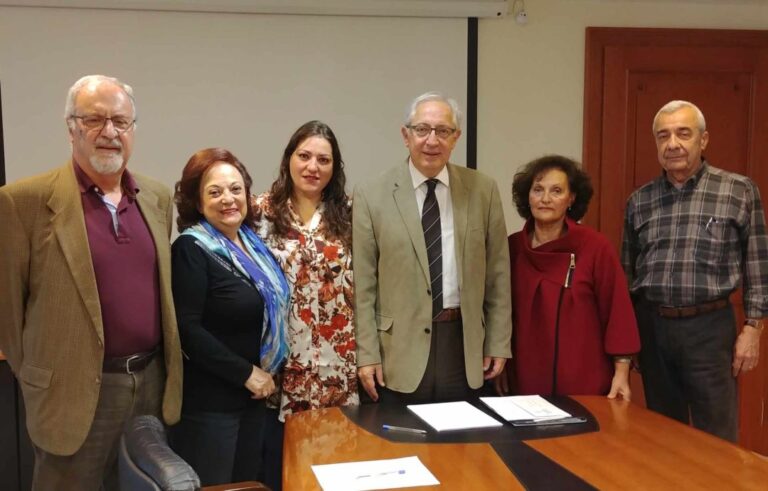 Αντιπροσωπεία της Μικτής Χορωδίας Δήμου Αμαρουσίου «Τερψιχόρη Παπαστεφάνου» υποδέχθηκε ο Δήμαρχος Αμαρουσίου Θ. Αμπατζόγλου