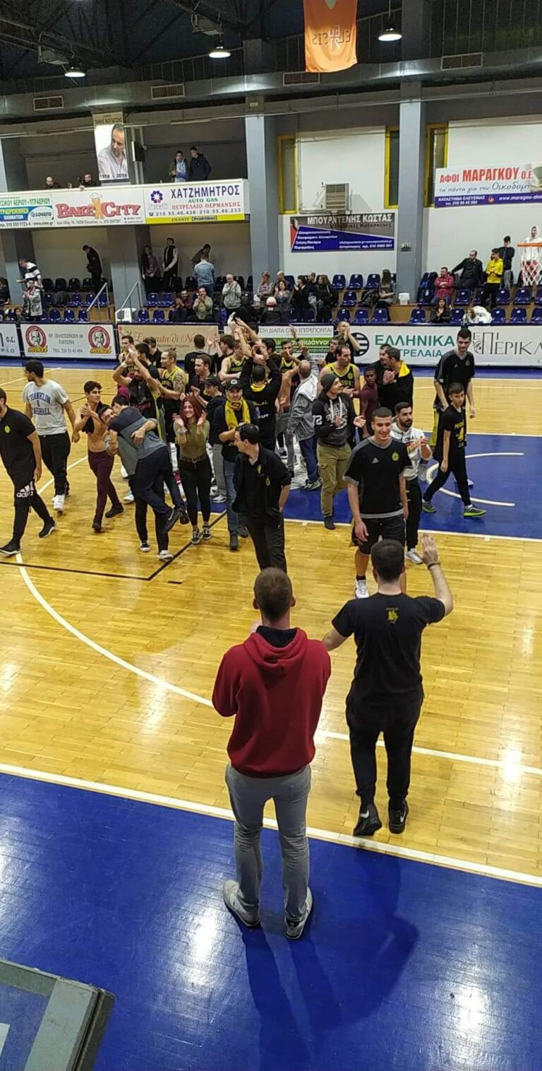 Νίκης της ομάδας μπάσκετ μας επί του Πανελευσινιακού