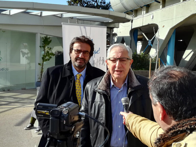 Παρουσία του Δημάρχου Αμαρουσίου Θεόδωρου Αμπατζόγλου η δράση «Όλοι Μαζί Μπορούμε» του ΣΚΑΪ στο σταθμό του ΗΣΑΠ