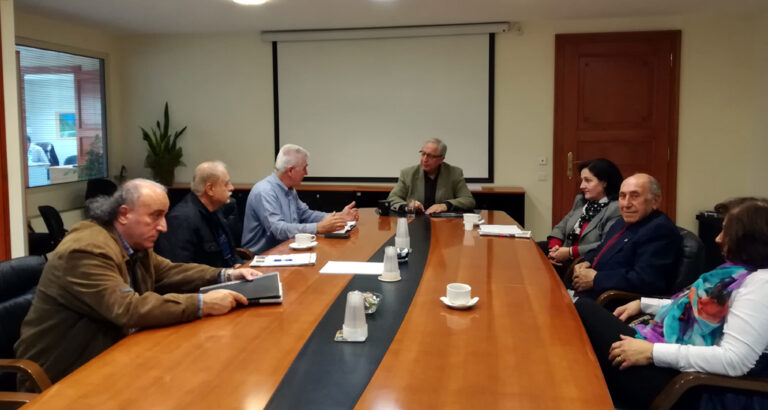 Συνάντηση του Δημάρχου Αμαρουσίου Θεόδωρου Αμπατζόγλου με τον Σύλλογο Ποντίων Αμαρουσίου «Νίκος Καπετανίδης»