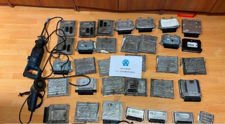Συνελήφθη από το Α.Τ. Αμαρουσίου 39χρονος που διέπραττε κλοπές οχημάτων για μεταπώληση ανταλλακτικών