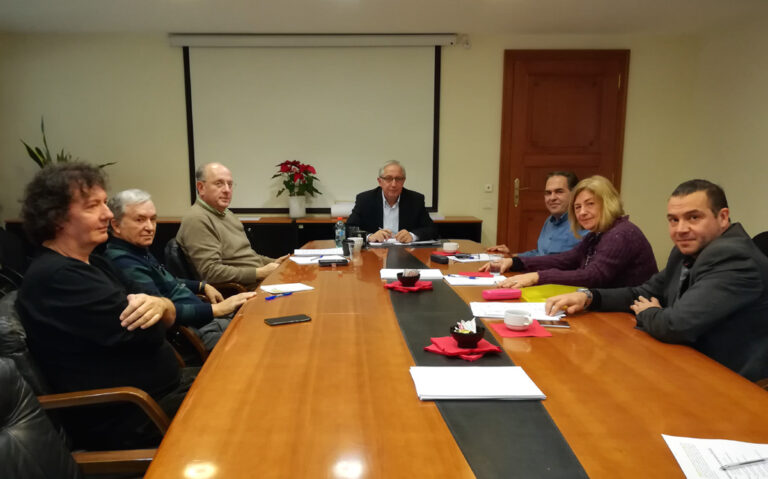 Συνάντηση του Δημάρχου Αμαρουσίου Θεόδωρου Αμπατζόγλου με τον Σύλλογο Πολυδρόσου
