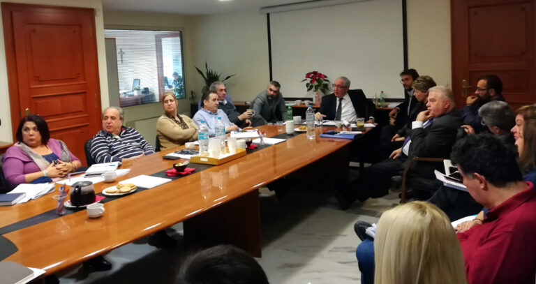 Σύσκεψη για το Επιχειρησιακό Πρόγραμμα 2019-2023 του Δήμου Αμαρουσίου