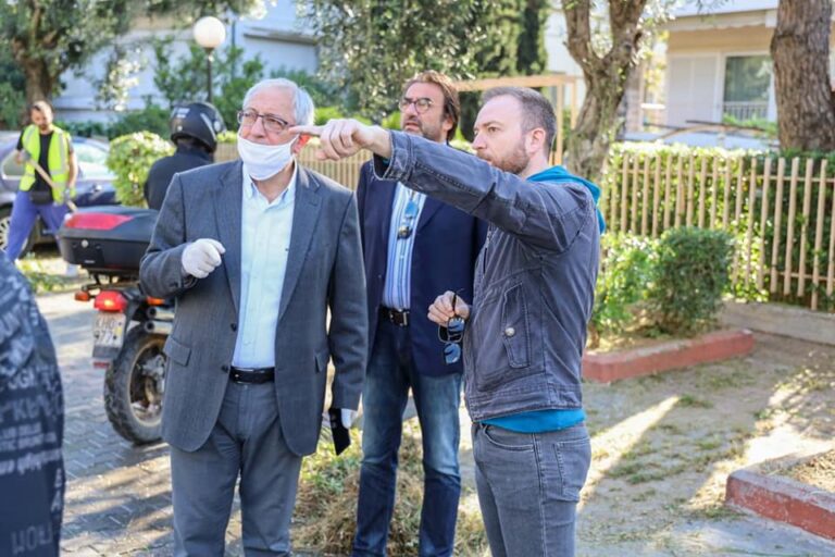 Καθαρισμοί και συντήρηση πρασίνου στον Άγιο Νικόλαο, παρουσία Αμπατζόγλου