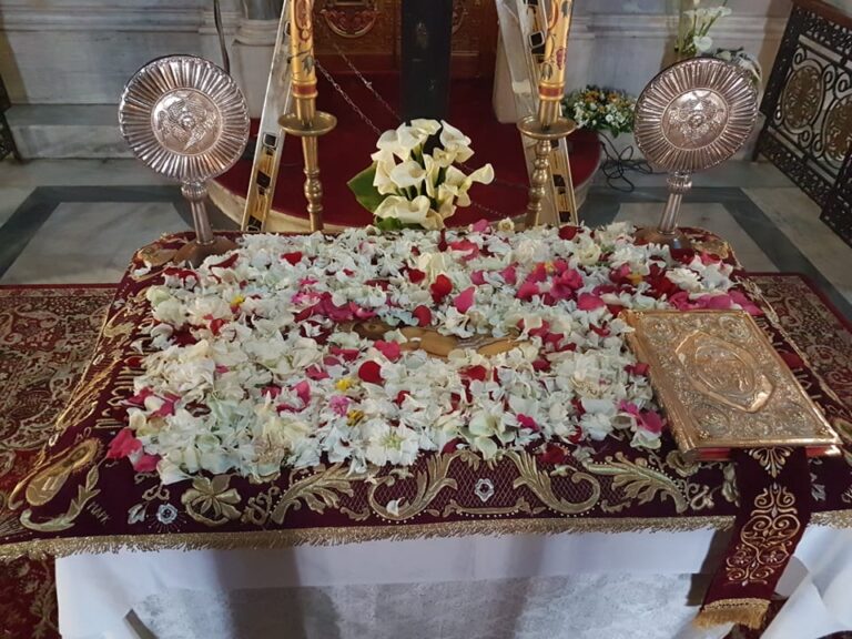 Ο φετινός Επιτάφιος του Ι.Ν Κοιμήσεως Θεοτόκου Αμαρουσίου