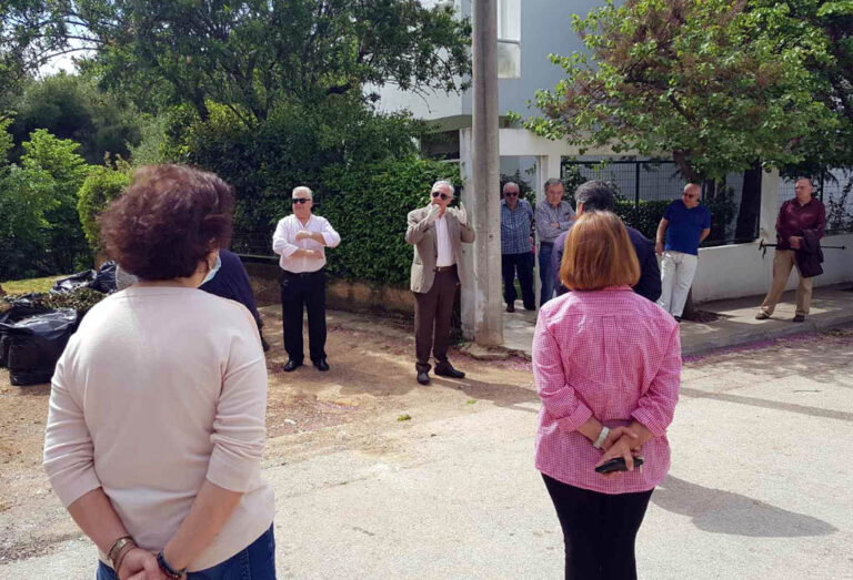 Συνάντηση του Δημάρχου Αμαρουσίου Θεόδωρου Αμπατζόγλου με κατοίκους της περιοχής Νέου Αμαρουσίου