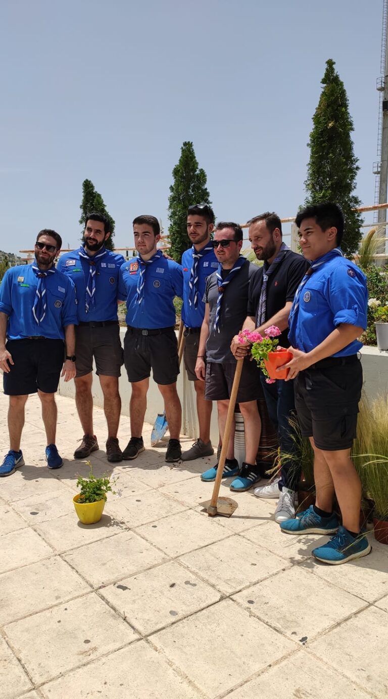 Οι πρόσκοποι Αμαρουσίου έδωσαν “δυναμικό παρών”, σε εθελοντική δράση στο ΟΑΚΑ