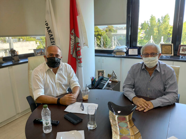 Οι δήμαρχοι Αμαρουσίου και Ηρακλείου Αττικής σχεδιάζουν από κοινού δράσεις προς όφελος των δημοτών