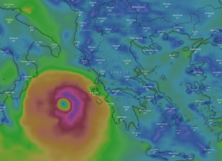 Την Παρασκευή 18/9 αναμένεται να επηρεάσει την Αττική η καταιγίδα – Οδηγίες αυτοπροστασίας