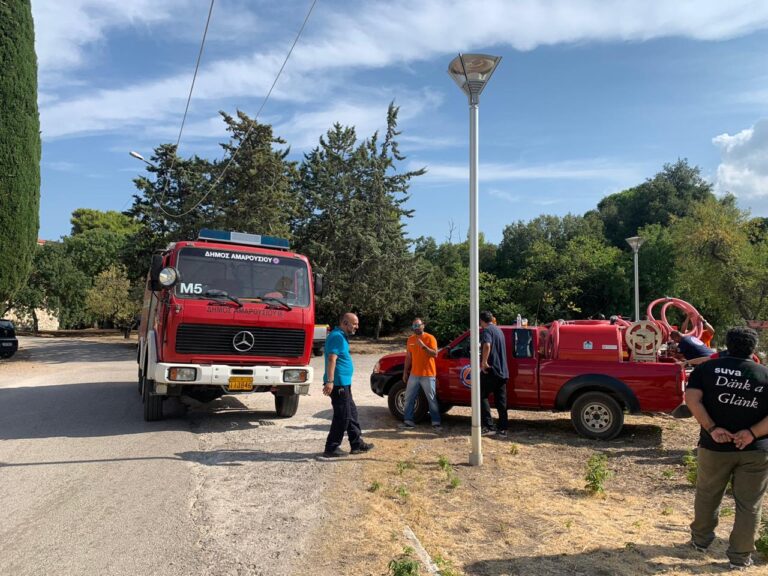 Άσκηση της πολιτικής προστασίας Αμαρουσίου εν όψη της κακοκαιρίας