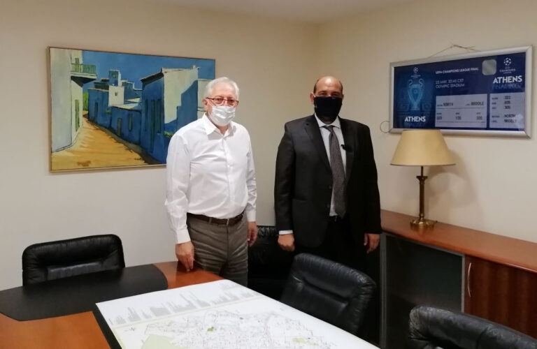 Συνάντηση του Δημάρχου Αμαρουσίου Θεόδωρου Αμπατζόγλου με τον Βουλευτή ΝΔ Αχαΐας Ιάσονα Φωτήλα