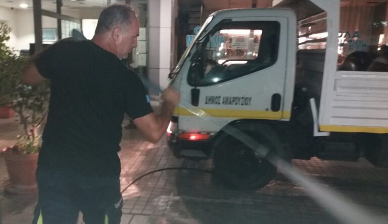 Εκτεταμένοι καθαρισμοί και απολυμάνσεις στο Δήμο Αμαρουσίου