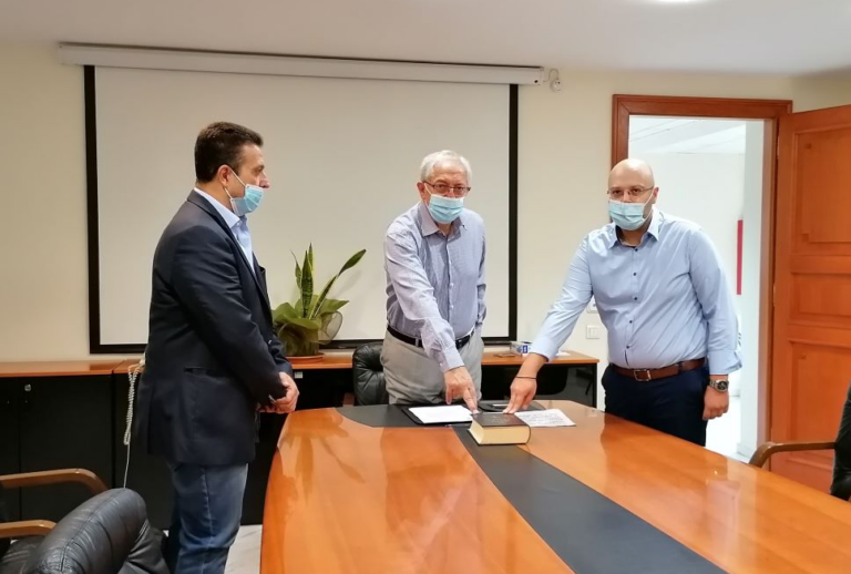 Ορκίστηκε δημοτικός σύμβουλος ο Δημήτρης Κουτσουβέλης