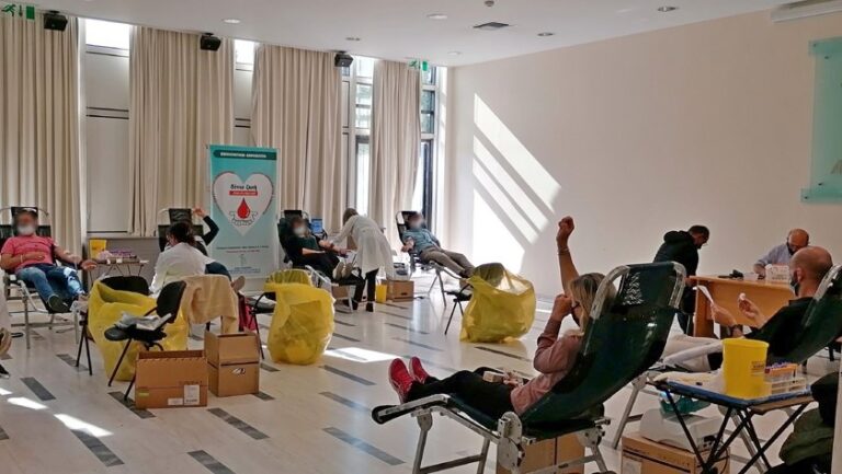 Νέα αλλαγή προγράμματος 36ης Εθελοντικής Αιμοδοσίας στο Δήμο Αμαρουσίου, λόγω κακοκαιρίας