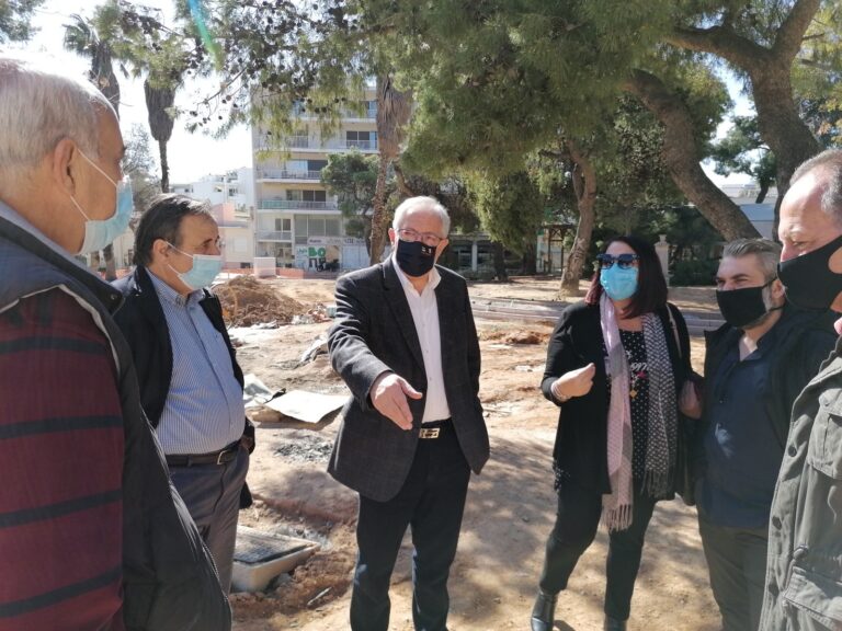 Αυτοψίες Αμπατζόγλου σε έργα που βρίσκονται στην τελική φάση παράδοσης