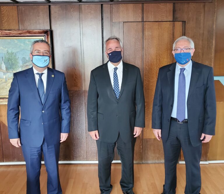 Συνάντηση Διοίκησης ΙΤΑ (Η. Αποστολόπουλος – Θ. Αμπατζόγλου) με Υπουργό Εσωτερικών Μ. Βορίδη