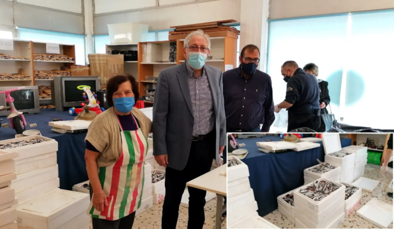 Διανομή νωπών αλιευμάτων σε ευπαθείς κοινωνικές ομάδες του Δήμου Αμαρουσίου