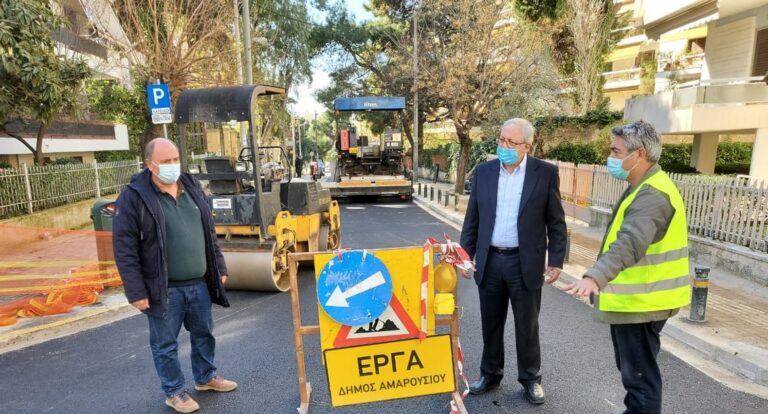 Απολογισμός έργων οδοποιίας του Τεχνικού Προγράμματος του Δήμου Αμαρουσίου για το 2020