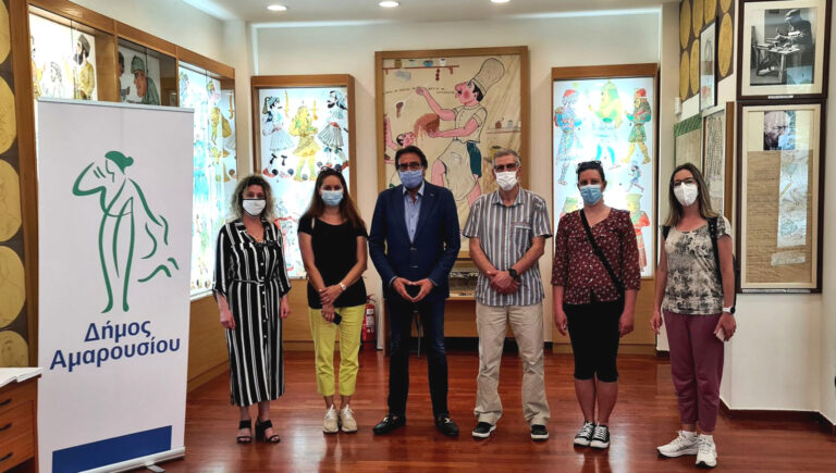 Το Σπαθάρειο Μουσείο Αμαρουσίου επισκέφθηκε αντιπροσωπεία του Γαλλικού Σχολείου Marie Curie