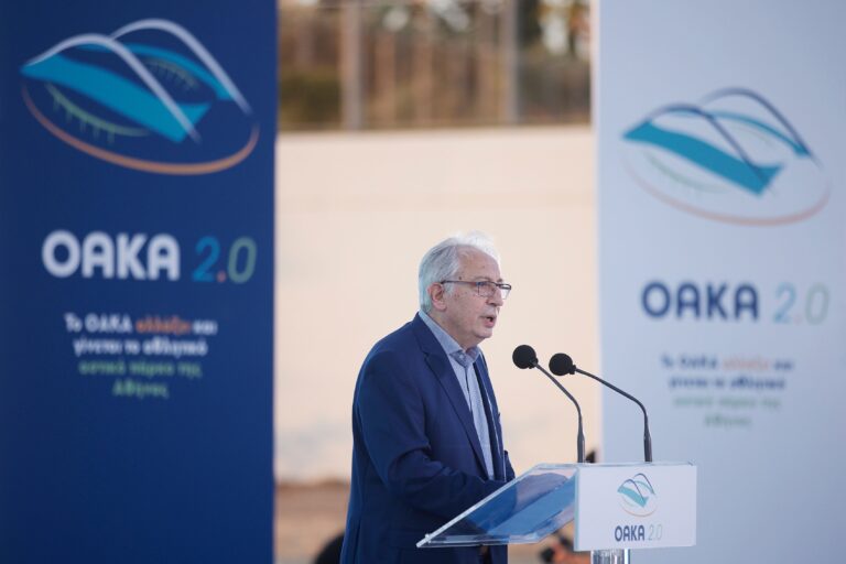 Χαιρετισμός του Δημάρχου Αμαρουσίου Θ. Αμπατζόγλου στην εκδήλωση παρουσίασης του Master Plan ανάπλασης του ΟΑΚΑ