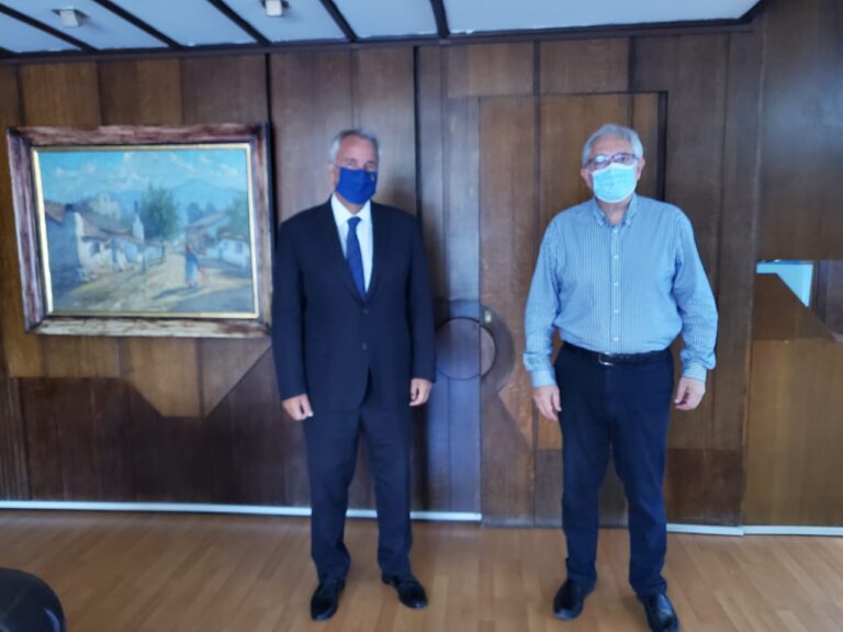 Συνάντηση  Θεόδωρου Αμπατζόγλου με τον Υπουργό Εσωτερικών Μάκη Βορίδη