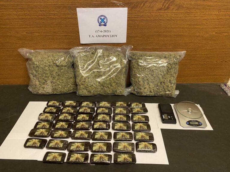 Πατέρας και γιός θησαύριζαν πωλώντας ναρκωτικά – Τους “ξετρύπωσε” το Α.Τ. Αμαρουσίου