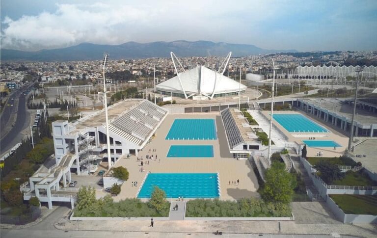 Η μεταμόρφωση του Ολυμπιακού Κέντρου Υγρού Στίβου του ΟΑΚΑ