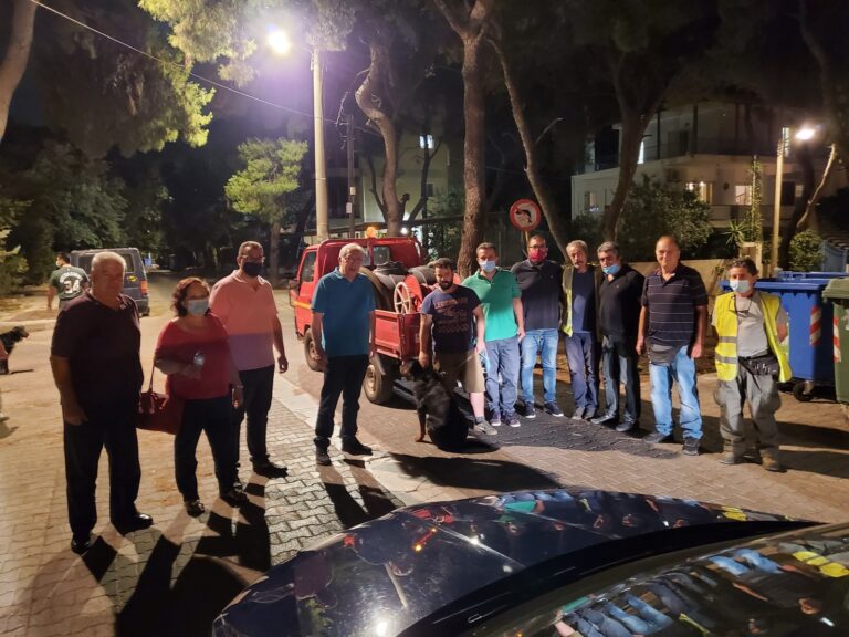 Επισκέψεις Θ. Αμπατζόγλου στα σημεία επιτήρησης – Σε διαρκή ετοιμότητα ο Δήμος Αμαρουσίου