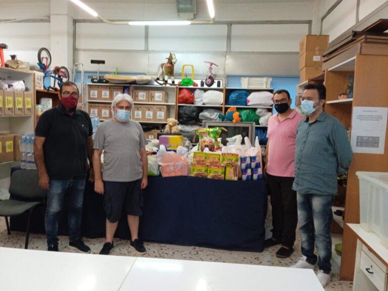 Ξεκίνησε δυναμικά η δράση αλληλεγγύης των Μαρουσιωτών για πυροσβέστες και πυρόπληκτους της Β. Εύβοιας.