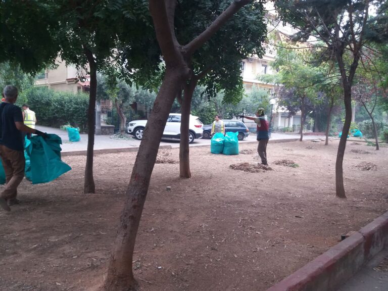 Εντατικές οι εργασίες καθαριότητας αποψιλώσεων και συντήρησης πρασίνου στο Μαρούσι