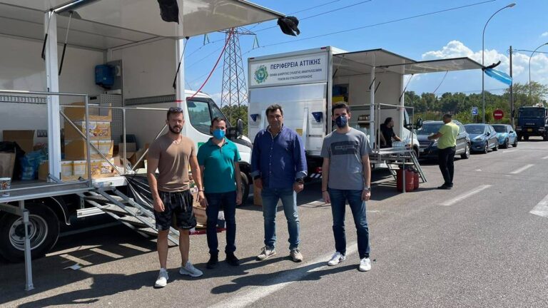 Η ΟΝΝΕΔ Αμαρουσίου στο πλευρό των πυρόπληκτων