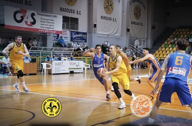 Νίκη επί του Α.Ο. Αμύντας Υμηττού για το Μαρούσι