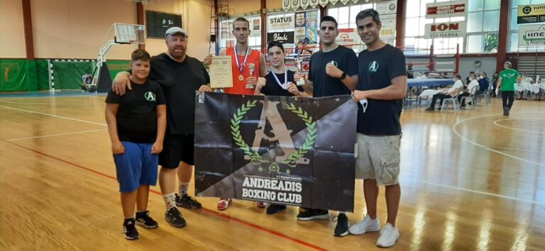 Δύο χρυσά και ένα χάλκινο για τον σύλλογο Αμαρουσίου “Ανδρεάδης Boxing Club” στο Πανελλήνιο Πρωτάθλημα