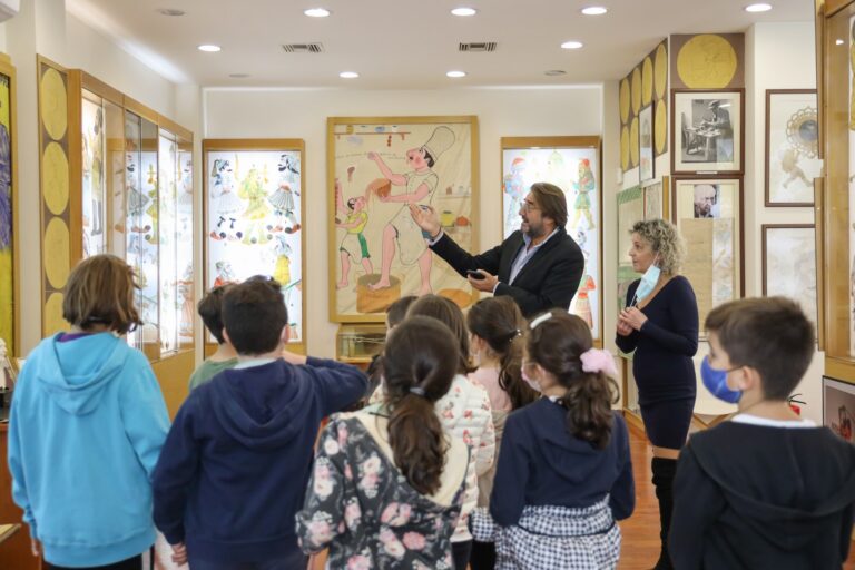 Επίσκεψη του 3ου Δημοτικού Σχολείου  Αμαρουσίου στο Σπαθάρειο Μουσείο Θεάτρου Σκιών