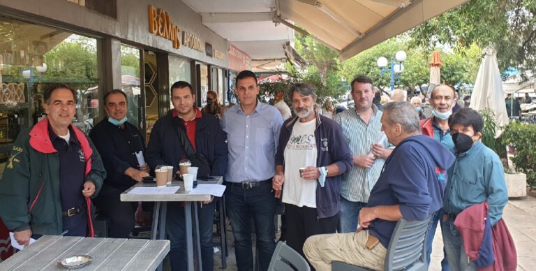 #Ενωμένο_Μαρούσι: Συνάντηση με κατοίκους στο Πολύδροσο