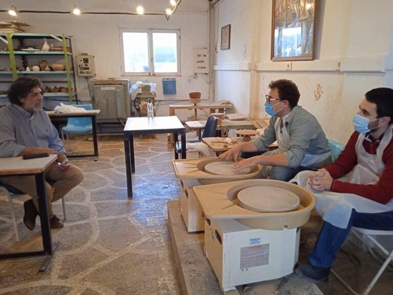 Το Forum Νέων Αμαρουσίου έζησε μια μοναδική εμπειρία στο κέντρο Ελληνικής Κεραμικής