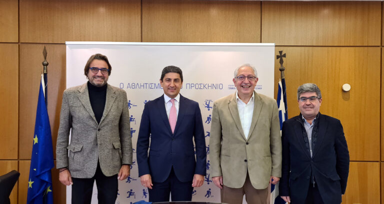 Συνάντηση Αμπατζόγλου – Αυγενάκη για την ανάπτυξη αθλητικών υποδομών και δράσεων στο Μαρούσι