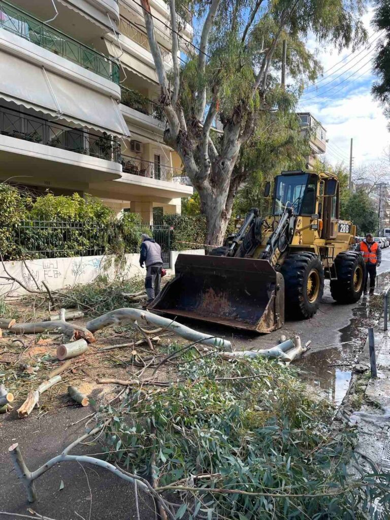 Έκτακτο πρόγραμμα αποκομιδής κλαδιών και ογκωδών του δήμου