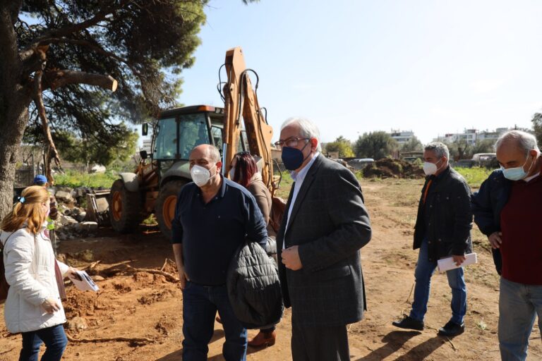 Ξεκίνησαν τα έργα διάνοιξης οδών στην περιοχή του Κάτω Σωρού