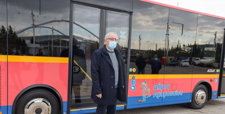 Αναβαθμίζονται 48 στάσεις Δημοτικής Συγκοινωνίας του Δήμου Αμαρουσίου