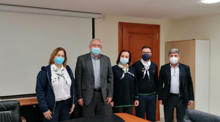 Συνάντηση Θ. Αμπατζόγλου με το Σώμα Ελληνικού Οδηγισμού Αμαρουσίου