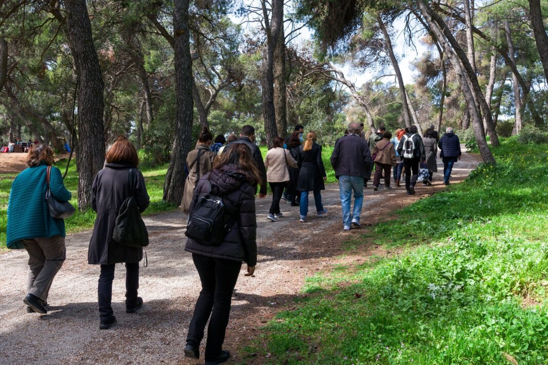 περιπατητική διαδρομή / ξενάγηση στο Δάσος Συγγρού