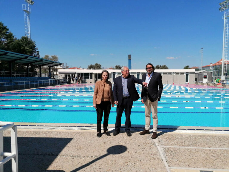 Προχωράνε τα έργα στο Δημοτικό Κολυμβητήριο και η Διάνοιξη τμήματος της οδού Τυμφρηστού στην περιοχή Στούντιο Α