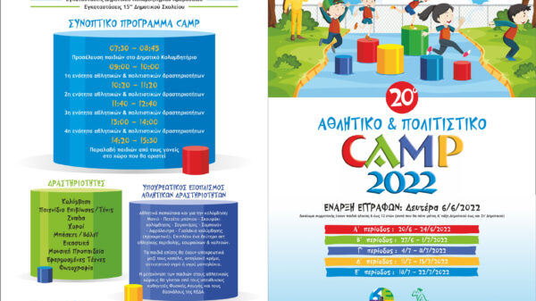 20ο Αθλητικό και Πολιτιστικό Camp