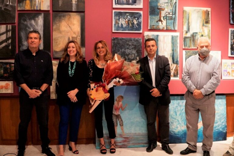 Εγκαινιάστηκε η Β’ Έκθεση Ζωγραφικής Ενηλίκων στην Ολυμπιακή Δημοτική Πινακοθήκη Αμαρουσίου