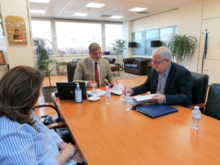 Υπεγράφη η προγραμματική σύμβαση για τα αντιπλημμυρικά έργα στην περιοχή του Αγίου Νικολάου